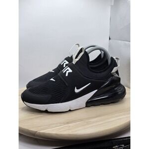 Womens Size 8 - Nike Air Max 270 Extreme Black/White CI1108-101 GS 6.5Y Slip on
